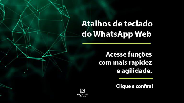atalhos de teclado do whatsapp web