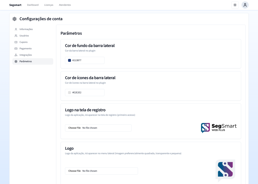 Dashboard Interface